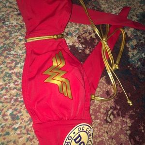 Rare DC Comics Wonder Woman Bathing Suit Top